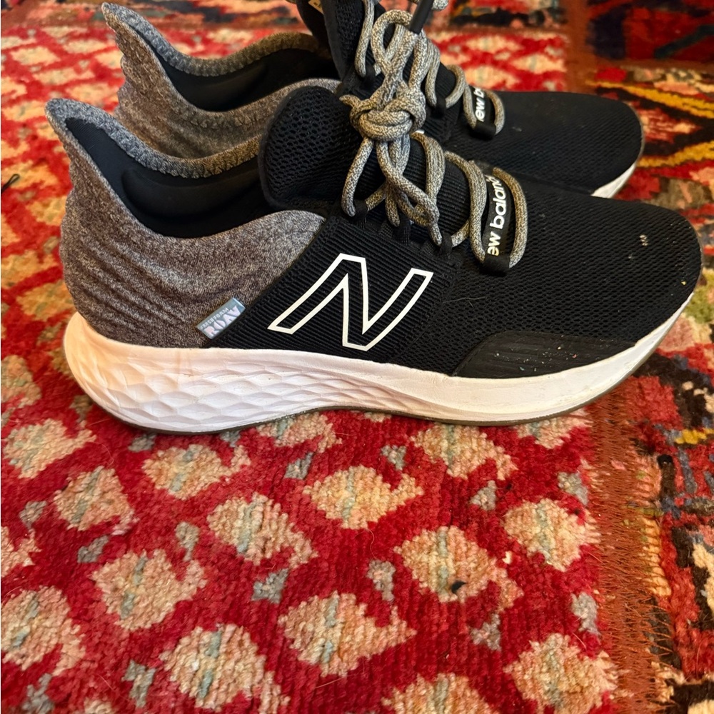 New Balance Black and Gray Athletic Sneakers